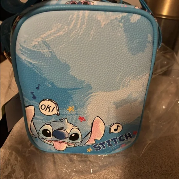 Disney Blue Stitch Kids Crossbody Bag